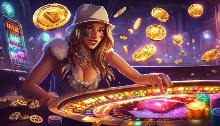 Live blackjack table interface with bet placement